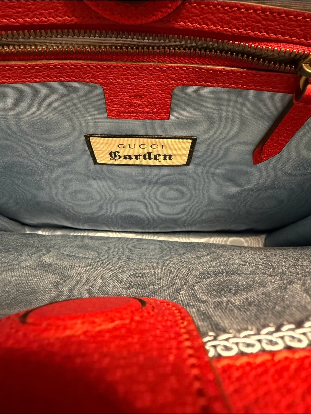 New Authentic Gucci Garden Collection Leather Shoulder Tote Bag Limited Edition - Picture 11 of 16